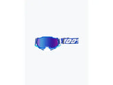 GOGGLES 100% -212 WHITE BLUE TINT